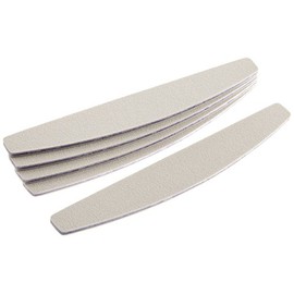 Star Naildesign & Cosmetics 5 Professional Half Moon Files White 180/100