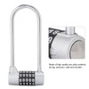 5 Digit Combination Padlock, Long Shackle Outdoor Code Padlock Lengthened