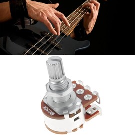 ECSiNG 4pcs Pitch Double Layer Knob Potentiometer MN250K Linear Cone Shaft Potentiometer Suitable for Guitar Bass Volume Control