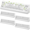 Landhoow 4 Pcs 18 Inch Baseboard Diffuser Register (Duct Opening