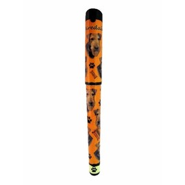 E&S Pets Airedale Pen Easy Glide Gel Pen, Refillable with A Perfect Grip, Great for Everyday Use, Perfect Airedale Gifts for Any Occasion