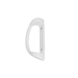 Easy Fix Hardware Omega White Sliding Patio Door Handle Set – Non-Keyed