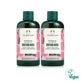 The Body Shop British Rose Shower Gel 250ML Duo Set (880004) / 브리티쉬 로즈 샤워젤 250ML 듀오세트 (880004)