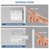 Magnetic Push Latches Without Nail Installation Tonitrui Push to Open
