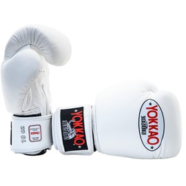 YOKKAO Matrix Breathable Muay Thai Boxing Glove - Matrix White - 12 oz