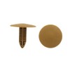 uxcell 50 Pcs Brown Car Interior Clips Bumper Fender Fastener