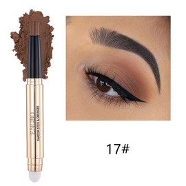 Wismee Eye shadow Stick Makeup Cosmetics Eye Brightener Stick Cream Eye Shadow Pencil Shimmer Eyeshadow Stick Set for Eye Makeup Christmas Birthday Gift for Women (Coffee Shimmer)