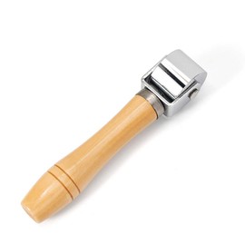 WUTA Edge Roller Leather Craft Glue Laminating Tool Leather Edge Creaser & Smoother Steel Iron Roller 26mm