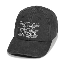 Roceyang 80th Birthday Gifts for Him Her, 1944 Unique Gifts for 80 Year Old Men Women Hat