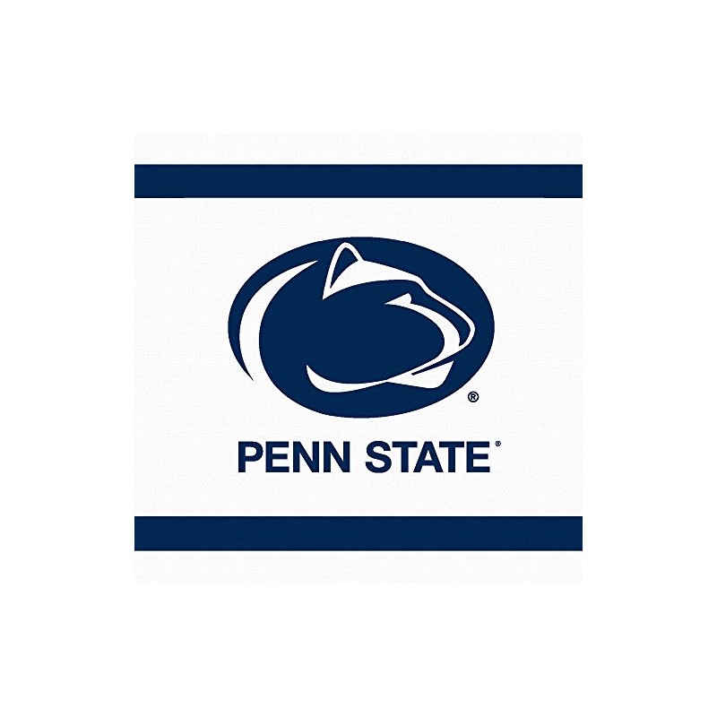 Mayflower Distributing Company 24 Count Penn State Beverage Napkin, Multicolor