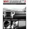 Autorder Dashboard Cover Mat for 2014-2021 Toyota Tundra Accessories Dash