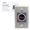 Recessed access switch PNI PB103, touchless, NO/NC/COM, 12V/24V DC, status