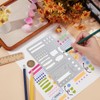 UNICRAFTALE Metal Stencil for Journaling Lines Lists Banner Planner Stencils