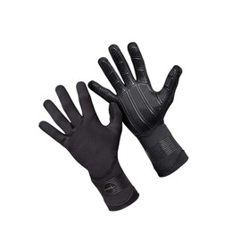 ONeill Psycho 1.5MM Double Lined Neoprene Wetsuit Gloves Black - Adults Unisex - 100% Sealed - Tacky grip - Size - M