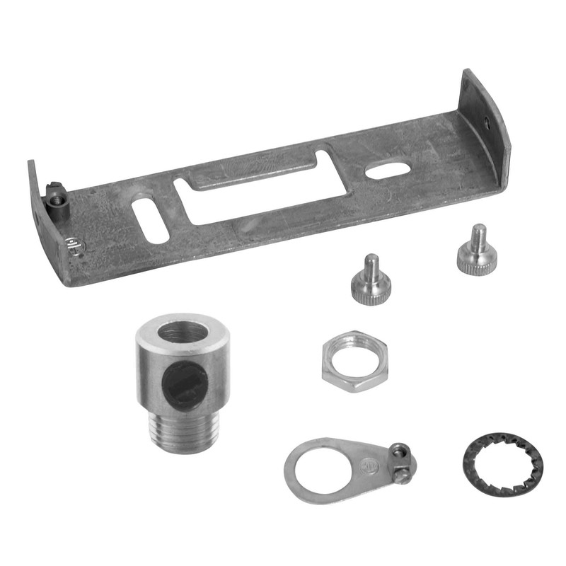 ElekTek 100mm Flat Top Ceiling Rose with Cord Grip Antique