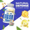 15 En 1 Cápsulas Cúrcuma, Jengibre, Vitamina C Y Zinc