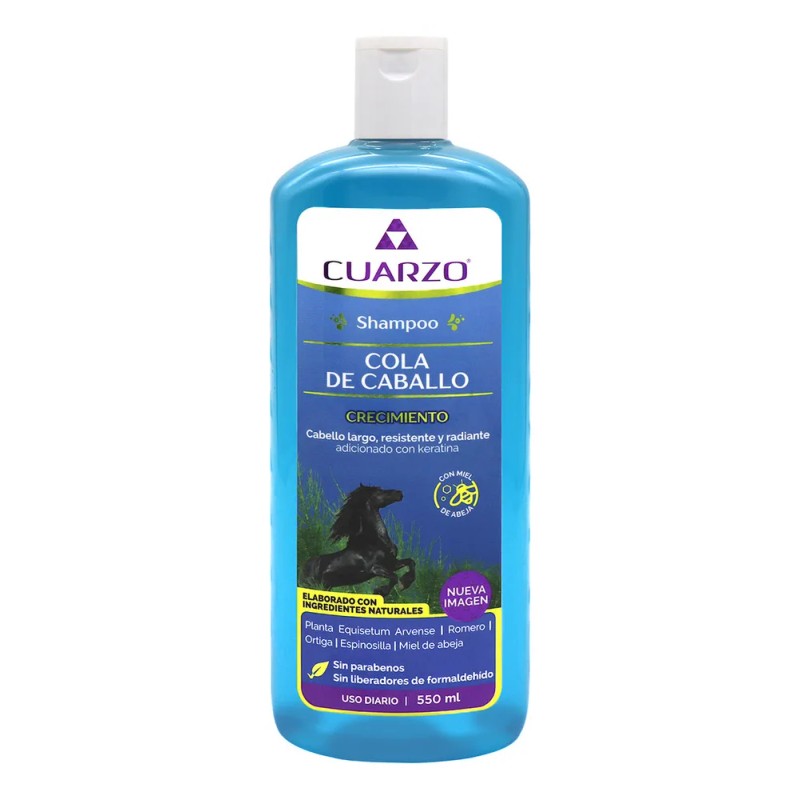 Shampoo Cola De Caballo Y Keratina Crecimiento Capilar