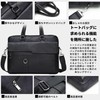 Noverst Men's Business Bag, Large Capacity, Compatible with 15.6 Inch
