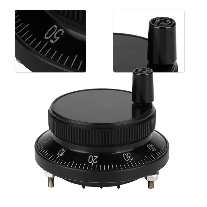 Fayelume 5V 60MM Rotary Encoder, CNC Controller, Terminal Pulser Handwheel,
