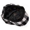 Womens Classic Plaid Newsboy Caps Visor 8 Panel Gatsby Apple