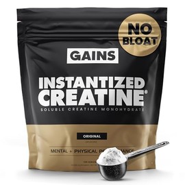 Monohidrato de creatina instantánea gana a granel, la primera creatina 100% soluble del mundo para la fuerza, el rendimiento y la construcción muscula