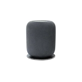 Rankomu Aluminium Alloy Desktop Base Stand for HomePod 1st and 2nd Generation, Non-Slip Mini Speaker Mount, Compatible with iOS, Elegant Design (Black)