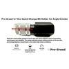 Pro-Graad 1/4” Hex Shank Converter, Quick Change Bit Holder for