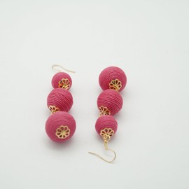 XUDEJUN Pink Earrings Hypoallergenic Lightweight Earrings,Gift For Mom Daughter(sphericity)