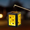 Tofficu 100pcs Paper Lantern Bamboo Pole, 28cm Lantern Stick Handle