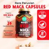 Maju Superfoods Cápsulas Maca Roja Orgánica 120