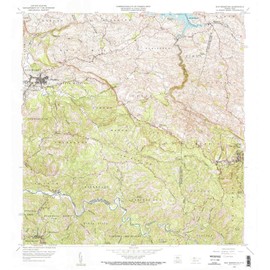 YellowMaps San Sebastian PR topo map, 1:20000 Scale, 7.5 X 7.5 Minute, Historical, 1958, Updated 1968, 31.8 x 29.1 in - Paper