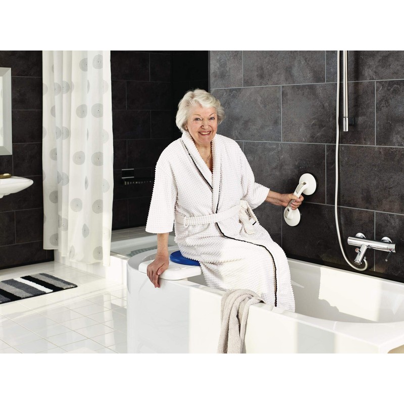 Ridder Bathroom Suction grab bar, 2 suction pads, PREMIUM Range'