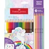Faber-Castell Special Edition Unicorn 18 Colouring Pencils + 6 Pastel