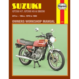 Suzuki GT250X7, GT200X5 & SB200 Twins (78 - 83)
