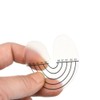 50 Pieces Heat Shield Guards with Graduations Round Single-hole Shield