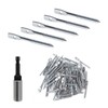 aokansha 100Pack Eye Lag Screws for Wood 2" Eye Lag