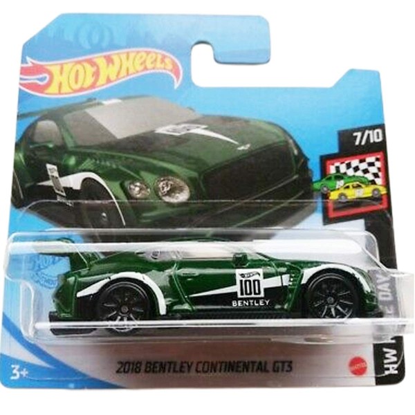 Hot Wheels 2018 Bentley Continental GT3 HW Race Day 7/10
