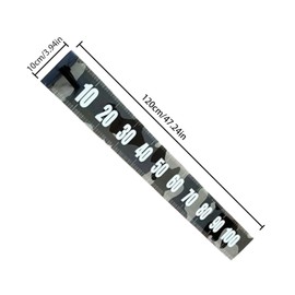 Yilceemy Angel Unhooking Mat, Unhooking Mat with Tape Measure, Foldable Carp Fishing Mat, Easy to Carry, Suitable for Fishing, Camping and Other Activities (120 x 10 cm)