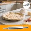 REDANT 17-Inch 18/8 Stainless Steel Rolling Pin - Metal Dough