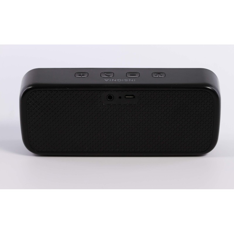 Insignia Portable Bluetooth Stereo Speaker (NS-CSPBTHOL16-BK) Black - New