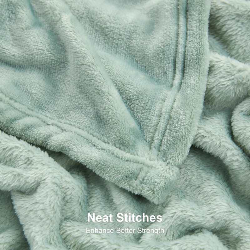 EHEYCIGA Fleece Blanket Throws for Sofas Fluffy Warm Soft Blanket