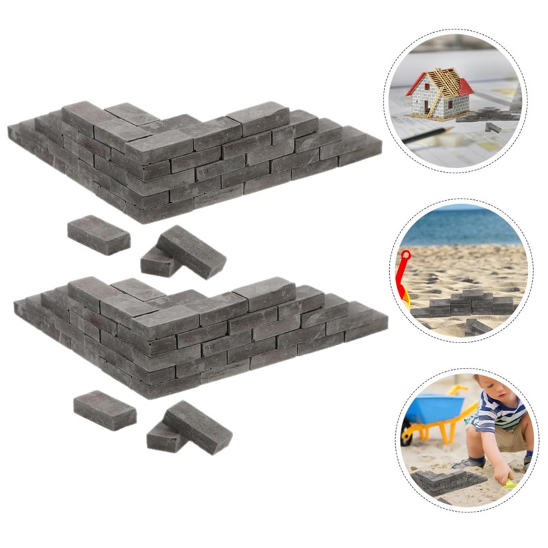 100pcs Micro Landscape Bricks Mini Blocks Tiny Bricks Mini Craft