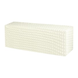 PATIKIL 37.8" Air Conditioner Cover, Indoor AC Cover Knitted Dustproof Dust Covers for Wall-Mounted Split Air Conditioners, White