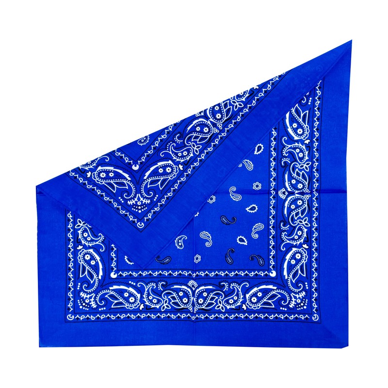 Junvena Bandanas de algodón 12 paquetes de 22 x 22