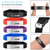 Medical Alert Bracelet for Women Men, Adjustable Medical Alert ID