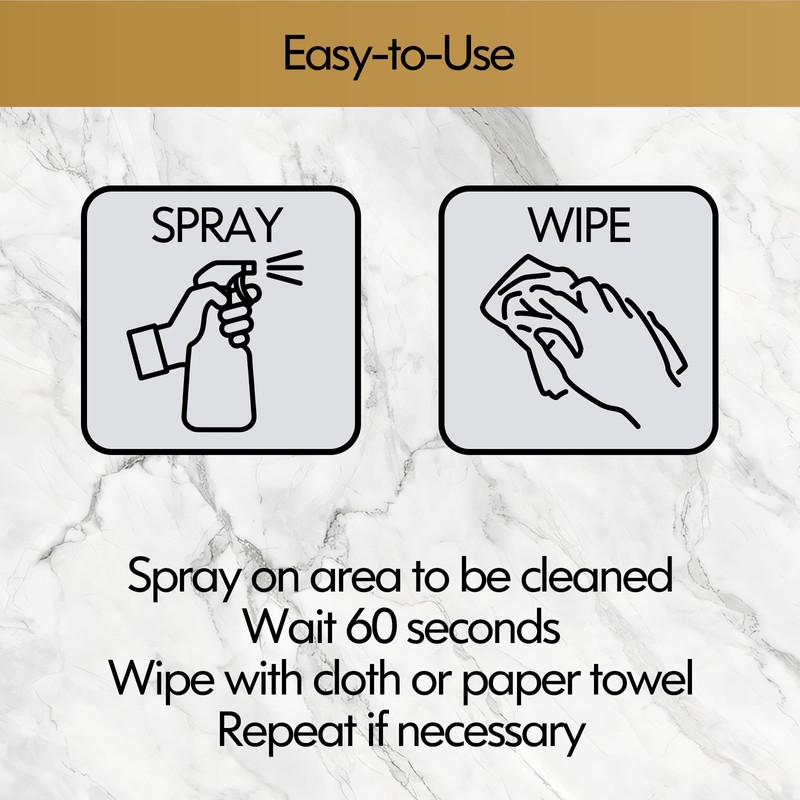 Headstone Cleaner for Graves & Memorials, Granite Cleaner, Removes Dirt