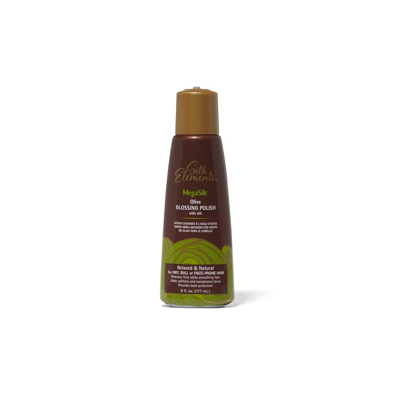 Silk Elements MegaSilk Olive Glossing Polish