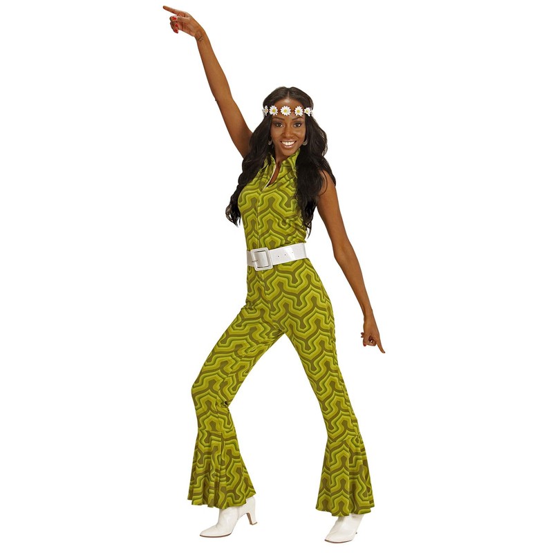 70s retro Wallpaper Green Hits 70 'S 70S Disco Ladies