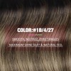 YoungSee Tape in Hair Extensions Real Human Hair Black Ombre