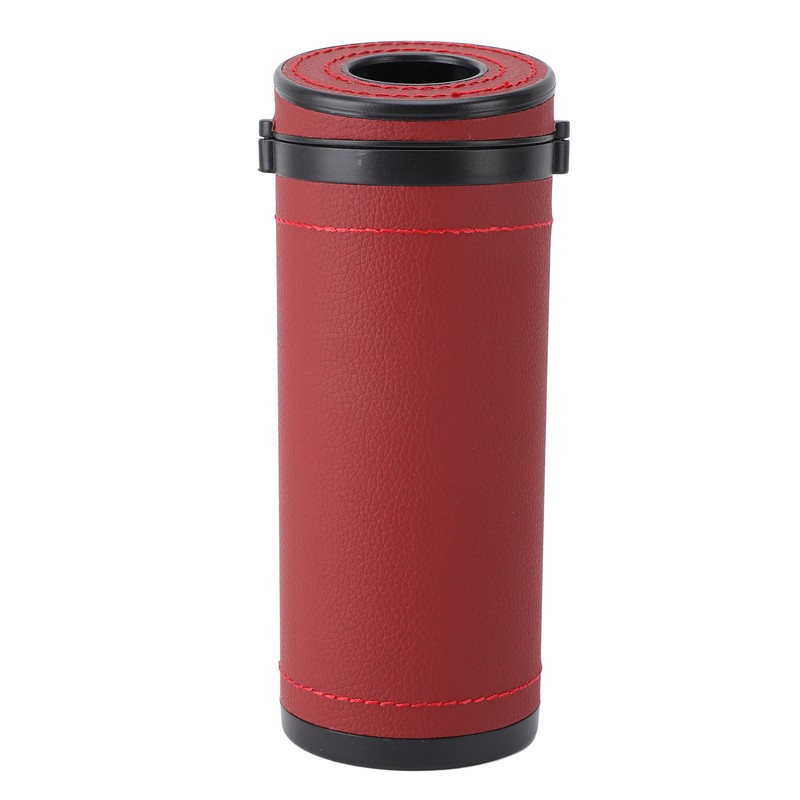 Car Tissue Holder Lightweight Leather and Tungsten Steel Car Tissues